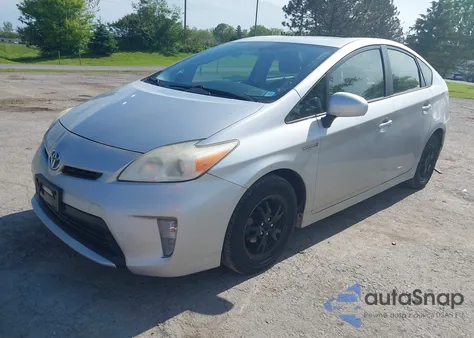2012 Toyota Prius Three из США, поврежденный, VIN JTDKN3DU1C5489783